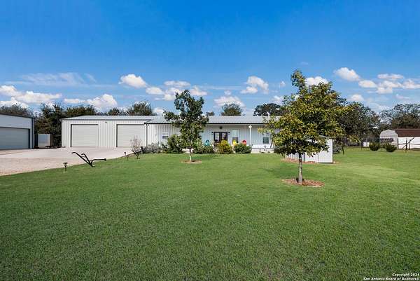 10.9 Acres of Recreational Land with Home for Sale in Kingsbury, Texas