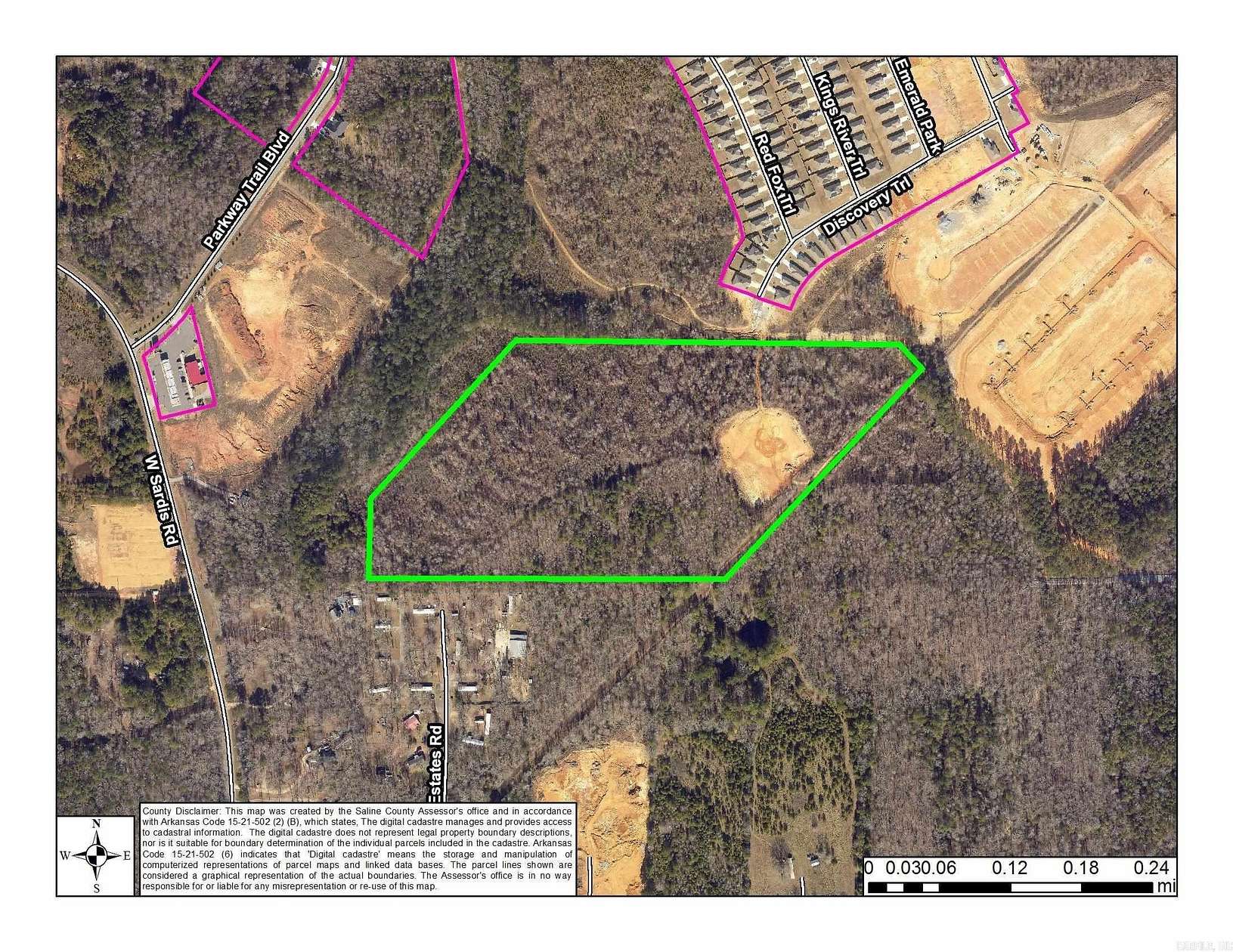 35.2 Acres of Land for Sale in Bauxite, Arkansas