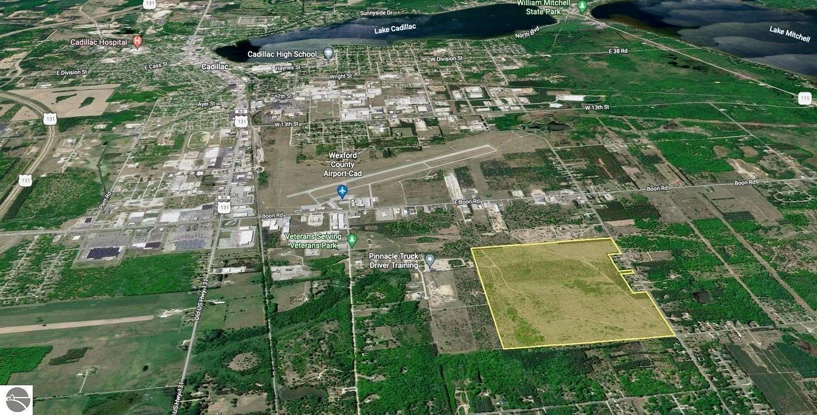 225 Acres of Land for Sale in Cadillac, Michigan