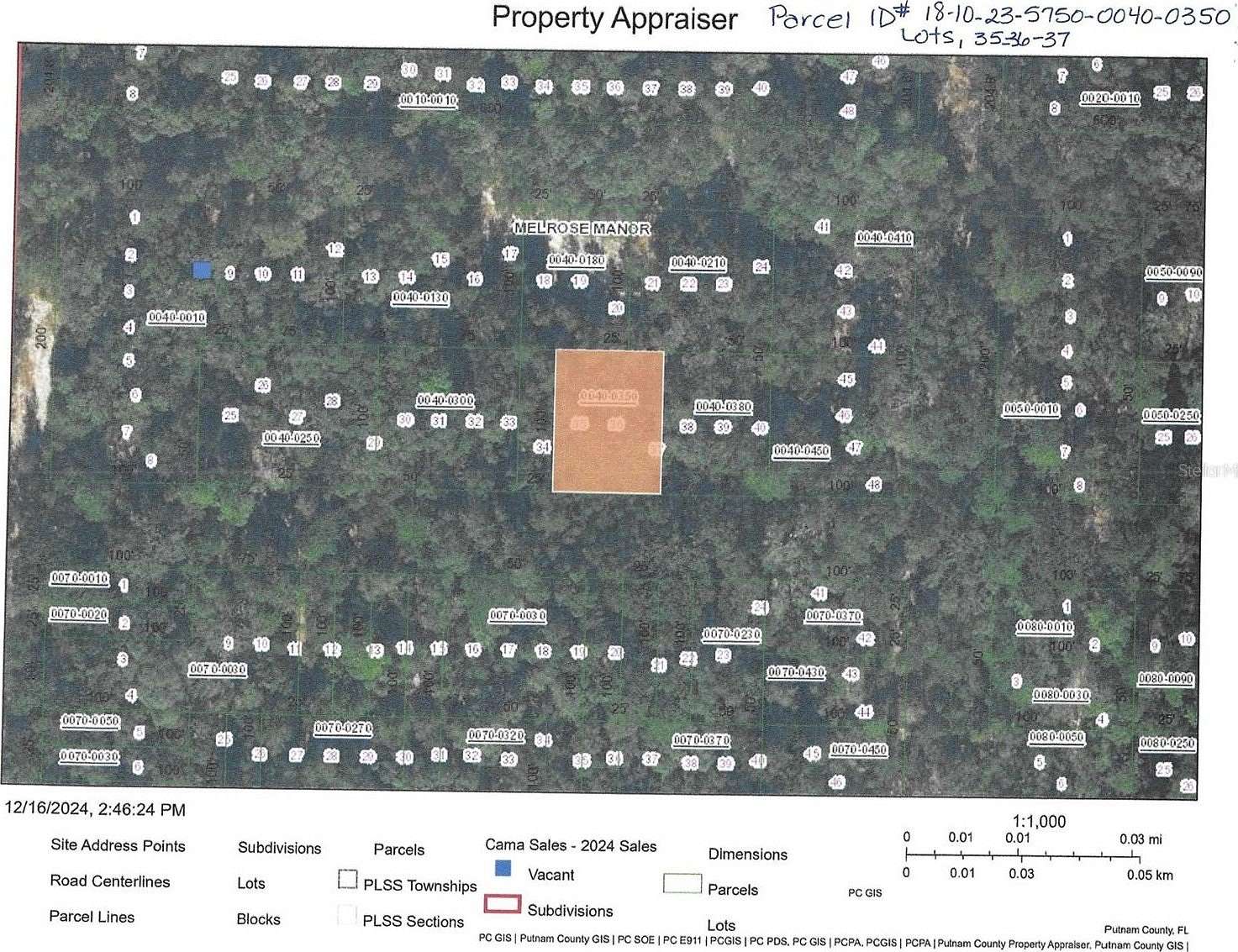 0.17 Acres of Land for Sale in Hawthorne, Florida