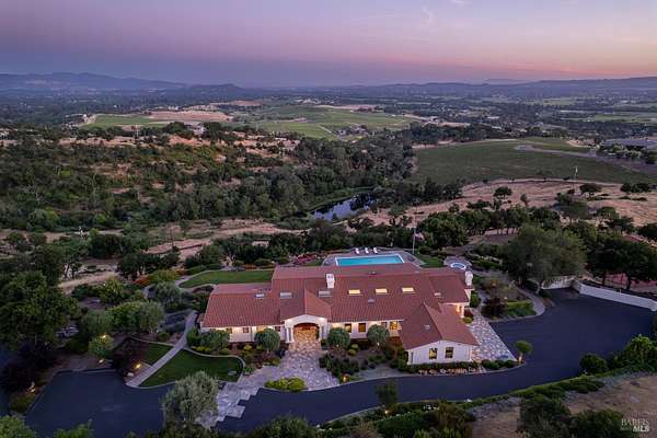 39.2 Acres of Agricultural Land with Home for Sale in Napa, California