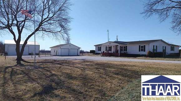 3.13 Acres of Residential Land with Home for Sale in Carlisle, Indiana