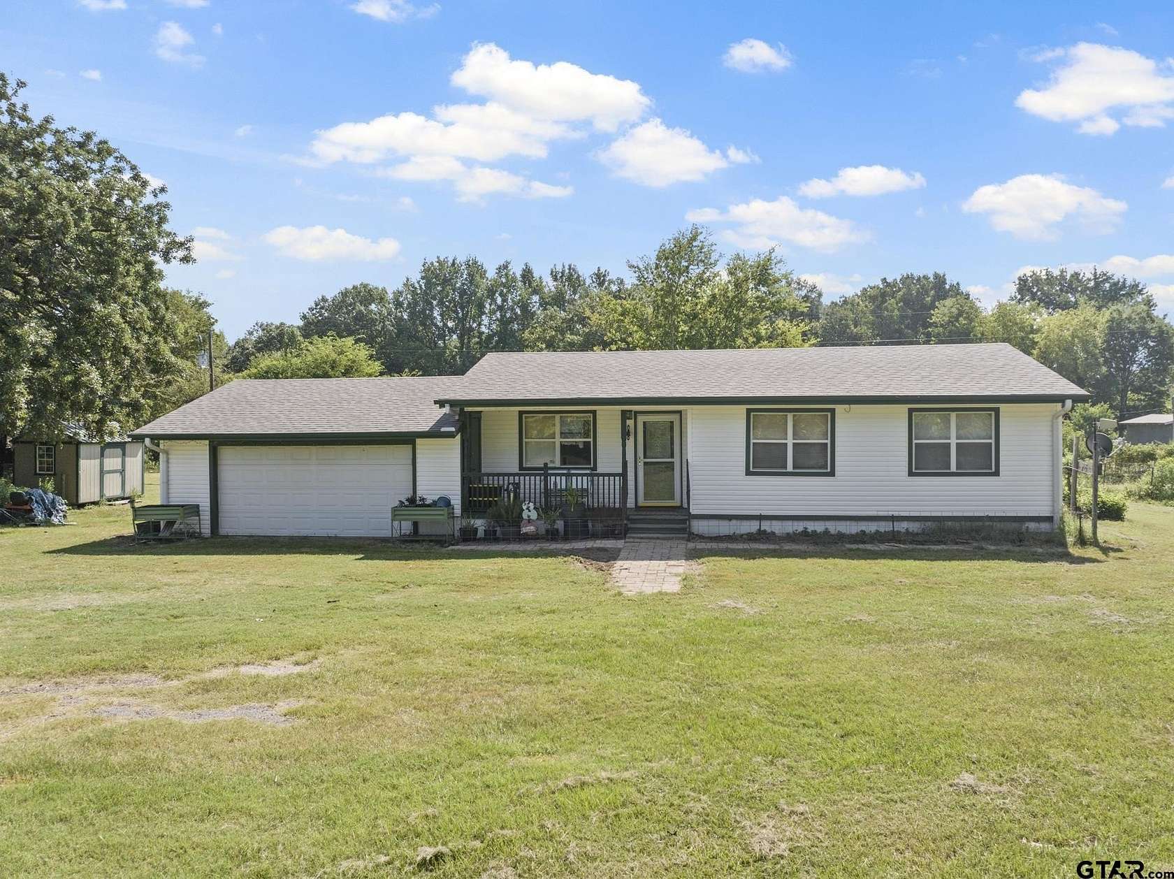 14 Acres of Land with Home for Sale in Talco, Texas