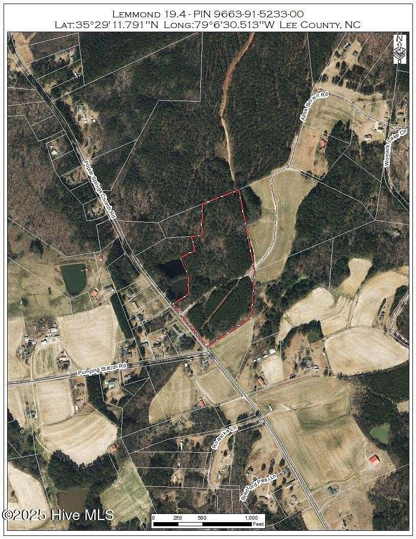 19 Acres of Land for Sale in Sanford, North Carolina