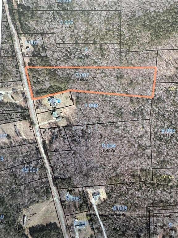 6 Acres of Land for Sale in Salem, Alabama