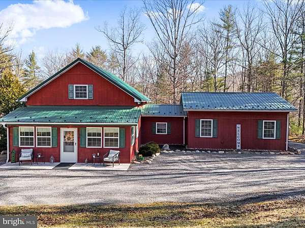 5.25 Acres of Residential Land with Home for Sale in Springfield, West Virginia