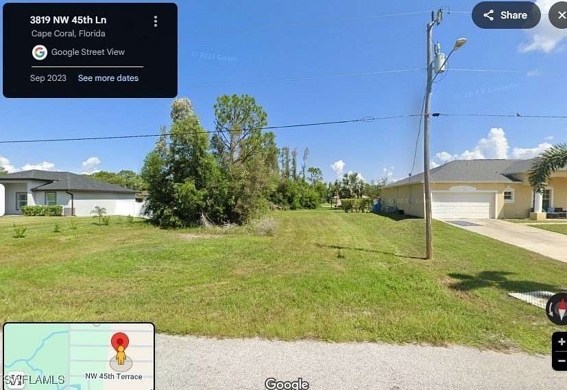 0.23 Acres of Land for Sale in Cape Coral, Florida