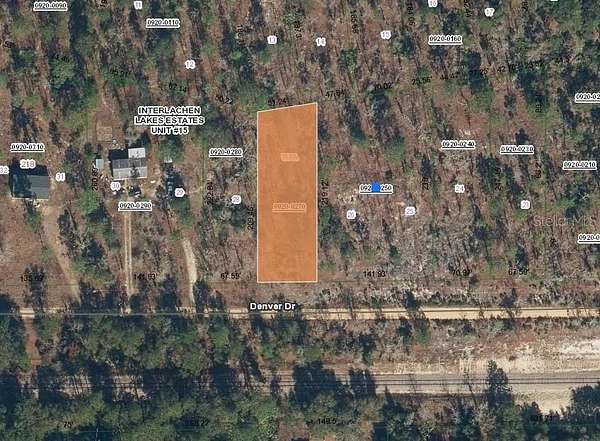 0.34 Acres of Land for Sale in Interlachen, Florida