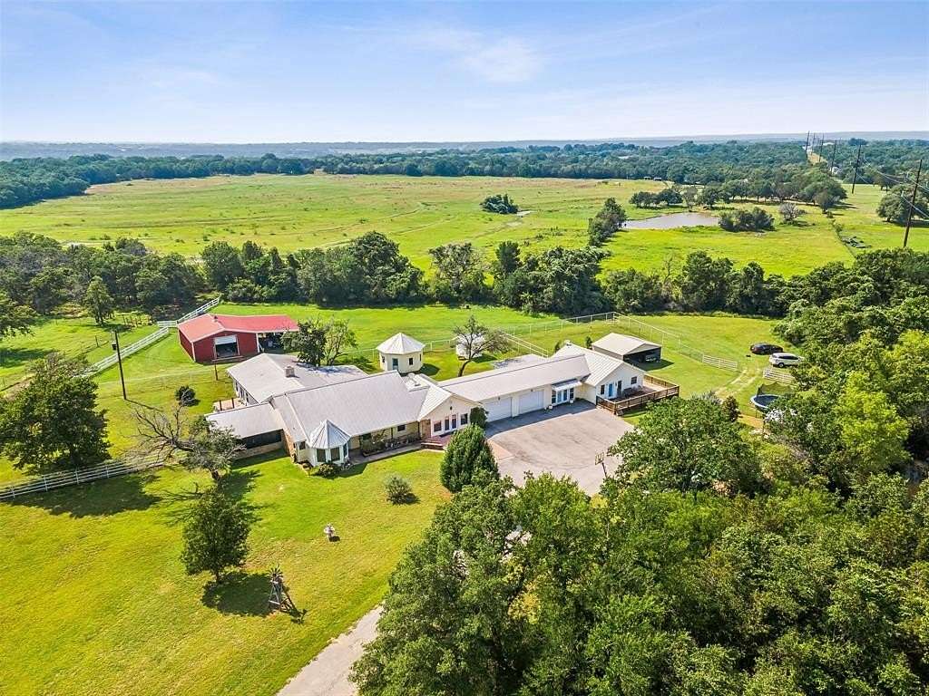 9.89 Acres of Residential Land with Home for Sale in Glen Rose, Texas