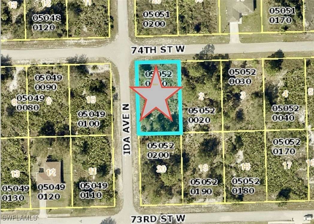 0.25 Acres of Residential Land for Sale in Lehigh Acres, Florida