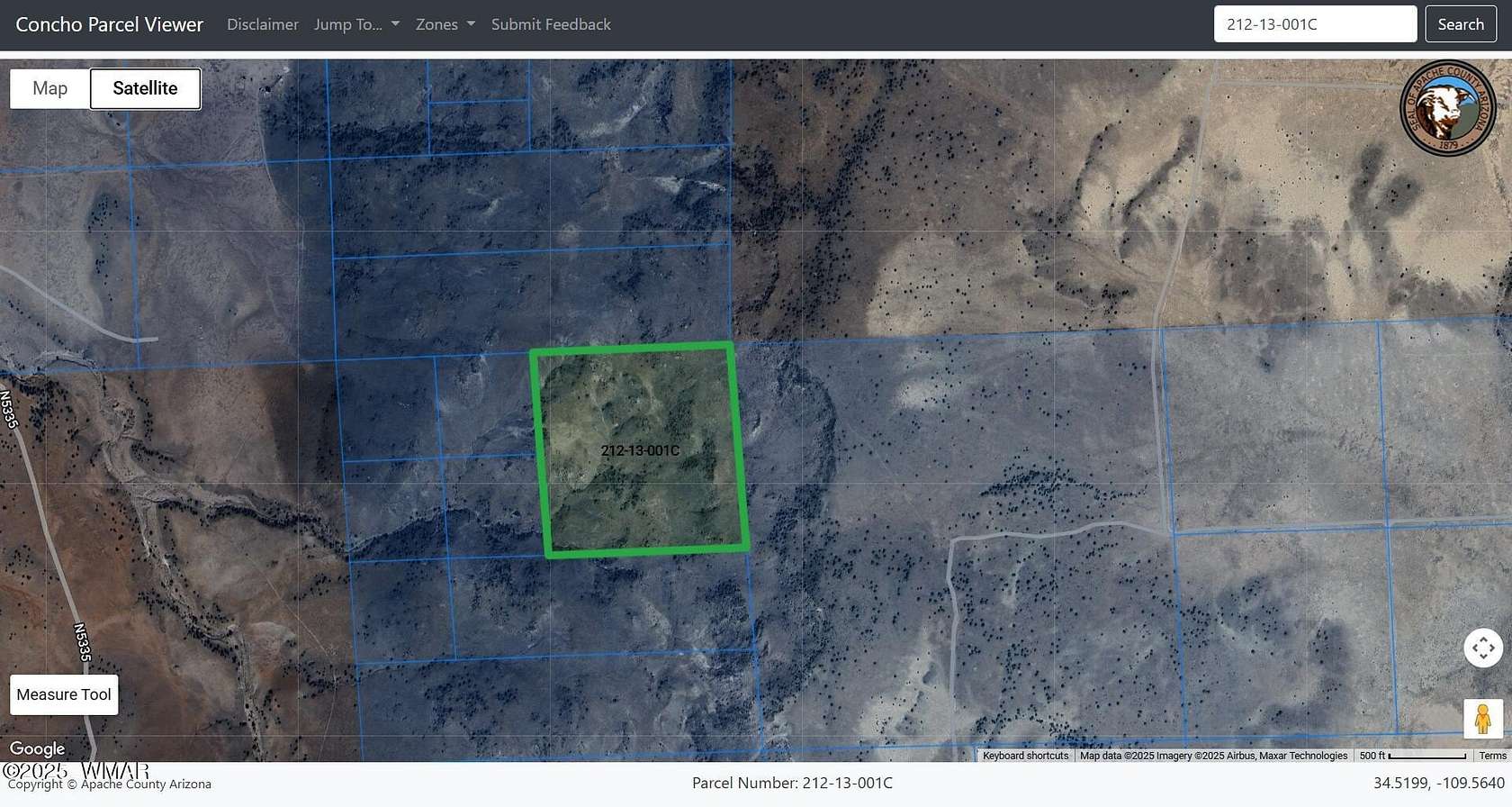 40 Acres of Recreational Land for Sale in Concho, Arizona