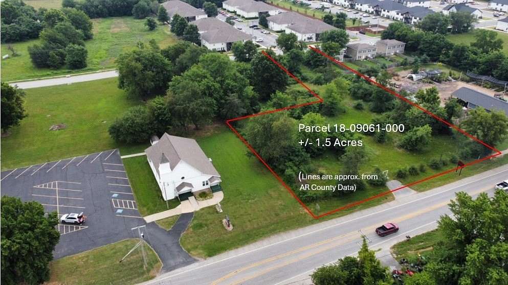 1.5 Acres of Commercial Land for Sale in Bentonville, Arkansas
