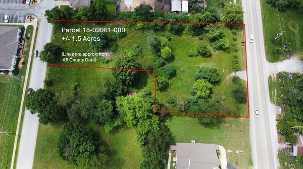 1.5 Acres of Commercial Land for Sale in Bentonville, Arkansas