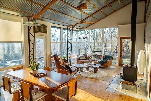 7.54 Acres of Land with Home for Sale in Parthenon, Arkansas