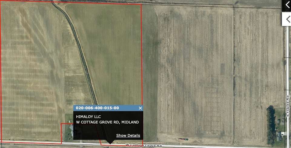 38.6 Acres of Land for Sale in Beaver Township, Michigan