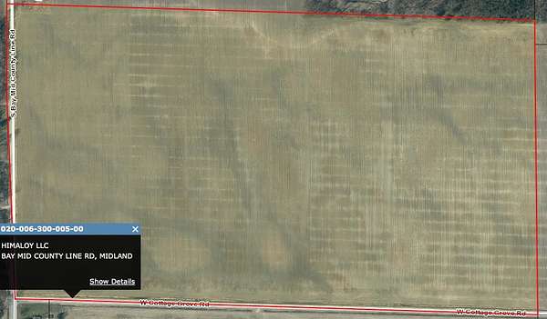 85 Acres of Land for Sale in Beaver Township, Michigan