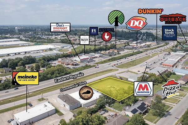 0.9 Acres of Commercial Land for Sale in Richmond, Kentucky