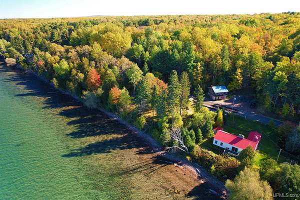 11.6 Acres of Land with Home for Sale in L'Anse, Michigan
