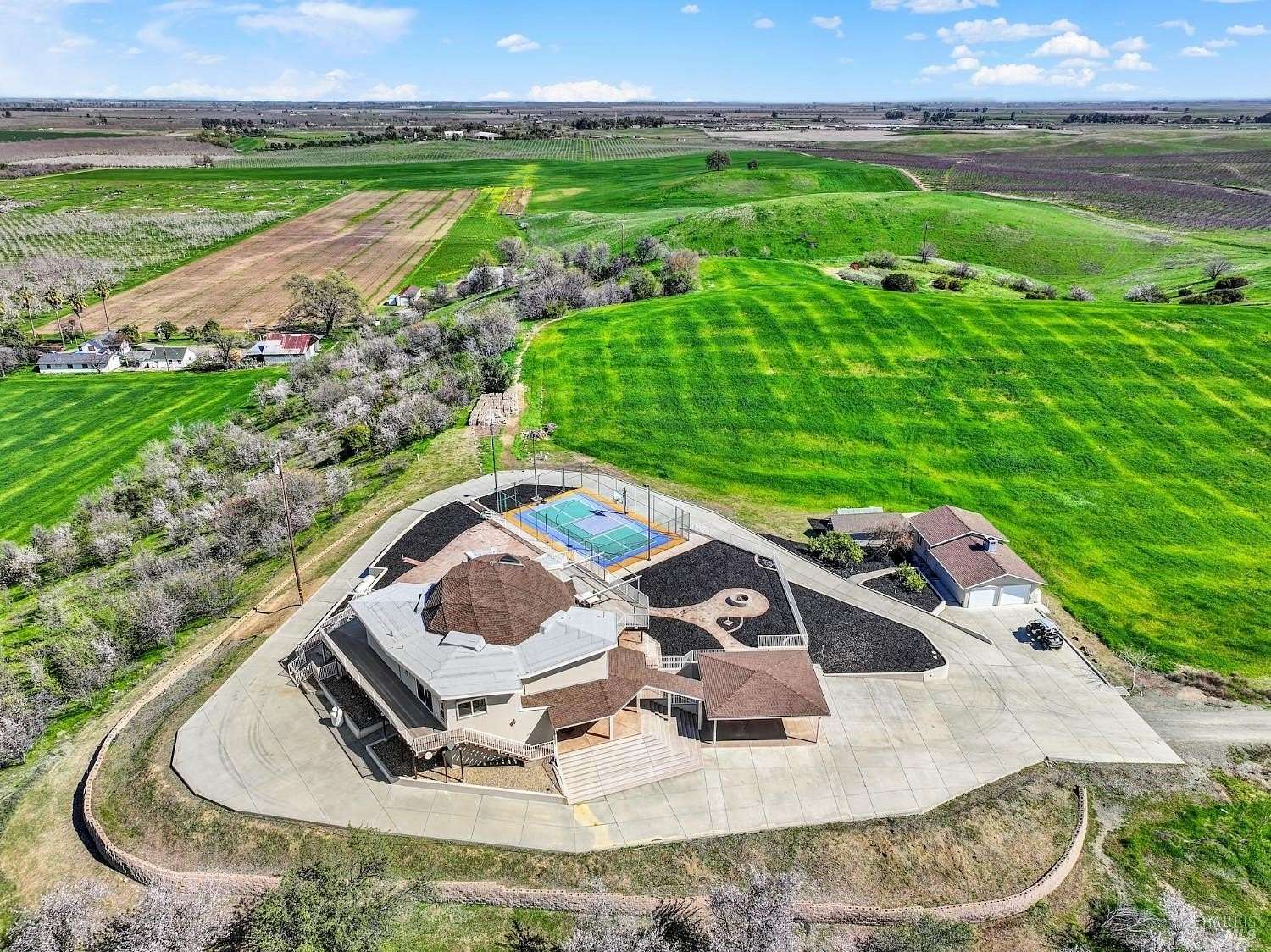 30 Acres of Agricultural Land with Home for Sale in Winters, California