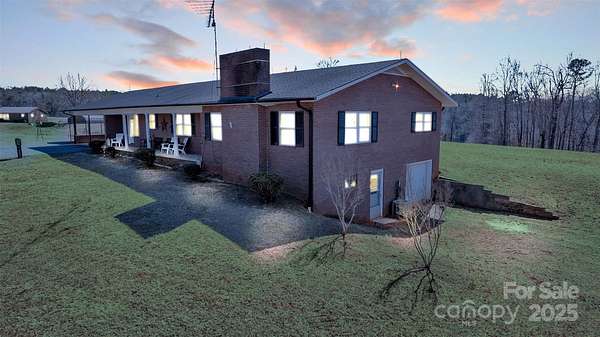 4.37 Acres of Residential Land with Home for Sale in Taylorsville, North Carolina