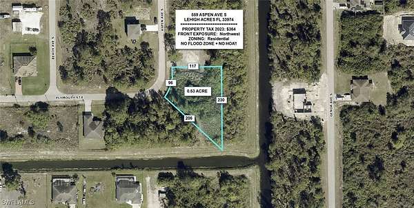 0.53 Acres of Land for Sale in Lehigh Acres, Florida