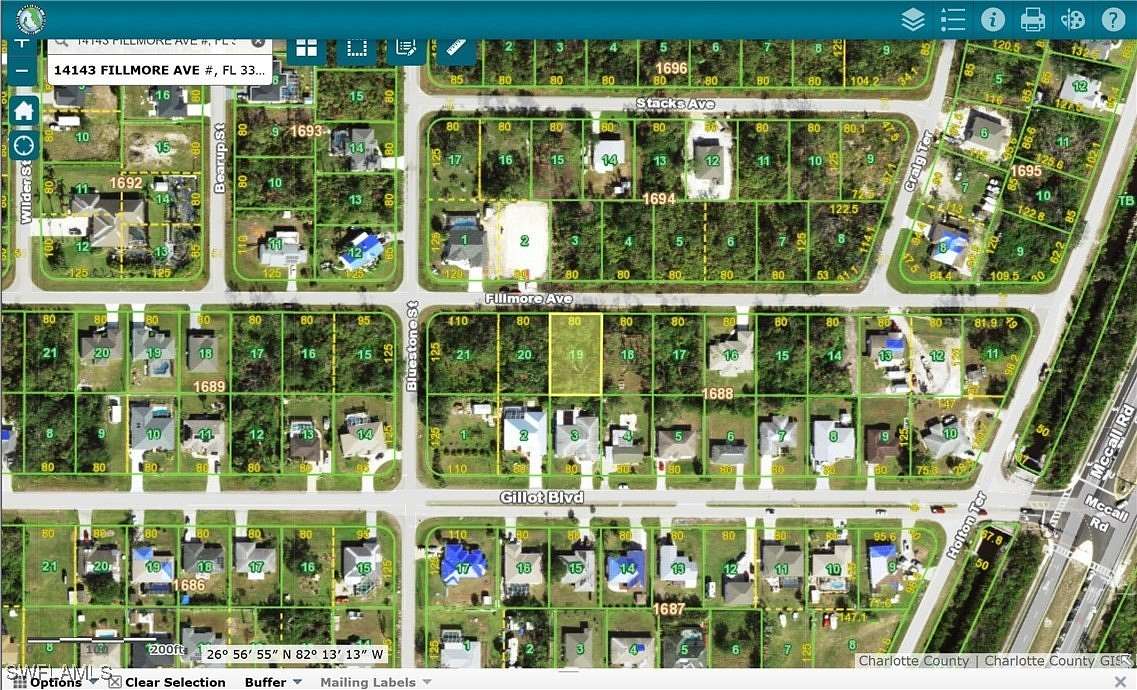 0.23 Acres of Residential Land for Sale in Port Charlotte, Florida