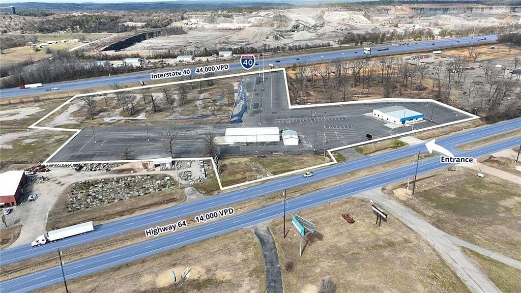 15.3 Acres of Improved Commercial Land for Lease in Van Buren, Arkansas