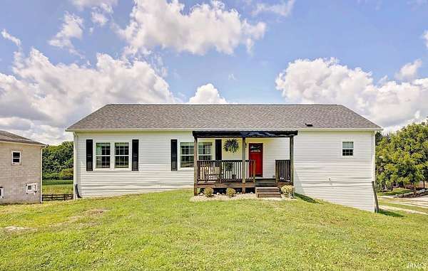 5.25 Acres of Residential Land with Home for Sale in Gosport, Indiana