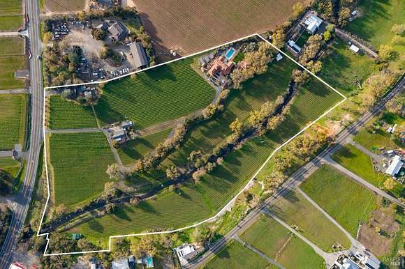 19.2 Acres of Land with Home for Sale in Napa, California