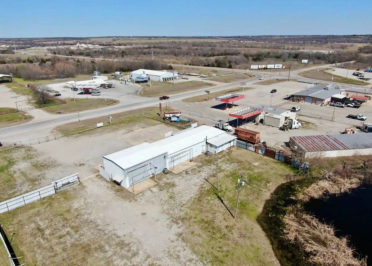 7.13 Acres of Improved Commercial Land for Sale in Overbrook, Oklahoma