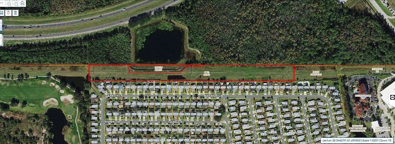 5.44 Acres of Mixed-Use Land for Sale in Kissimmee, Florida