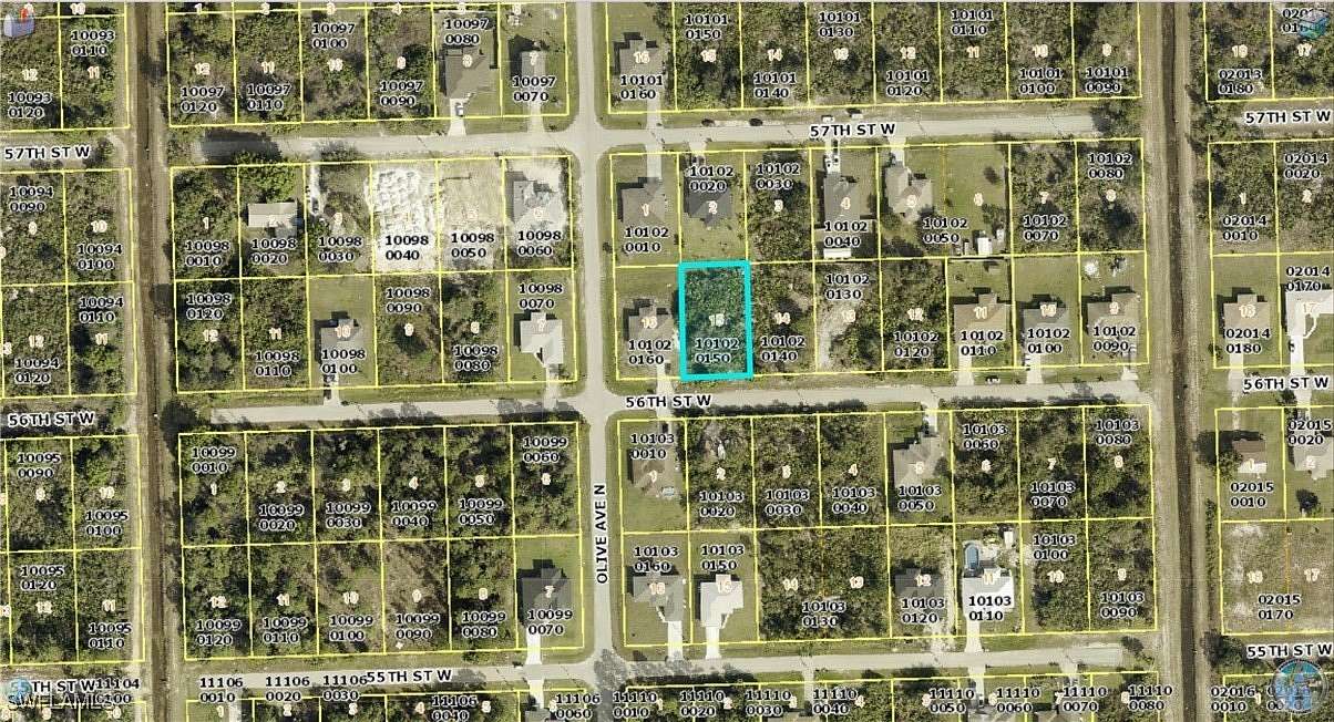 0.25 Acres of Land for Sale in Lehigh Acres, Florida