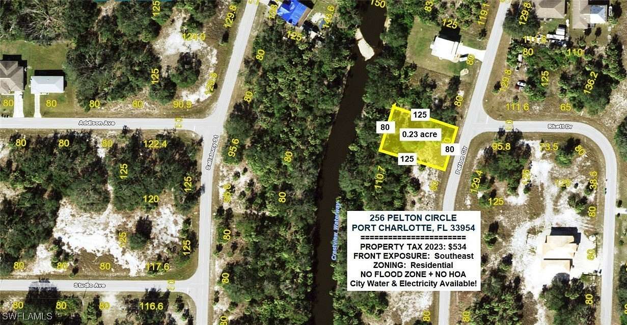 0.23 Acres of Residential Land for Sale in Port Charlotte, Florida