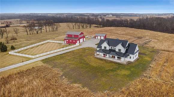 20.8 Acres of Land with Home for Sale in Smithville, Missouri