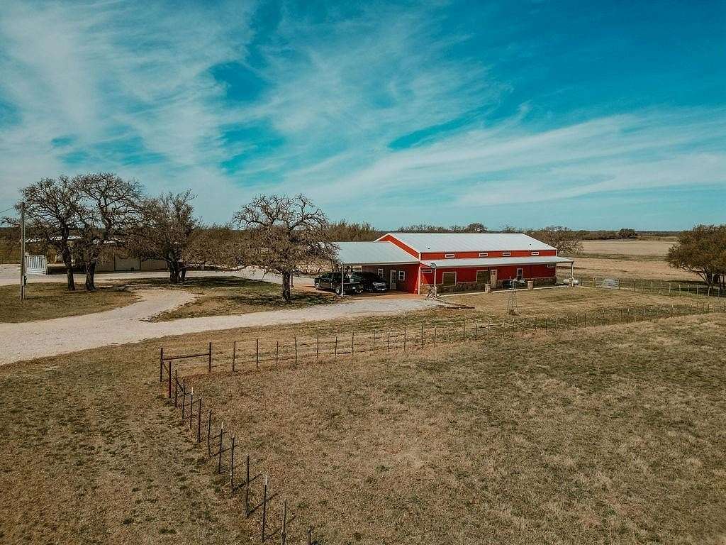 25.8 Acres of Agricultural Land with Home for Sale in May, Texas