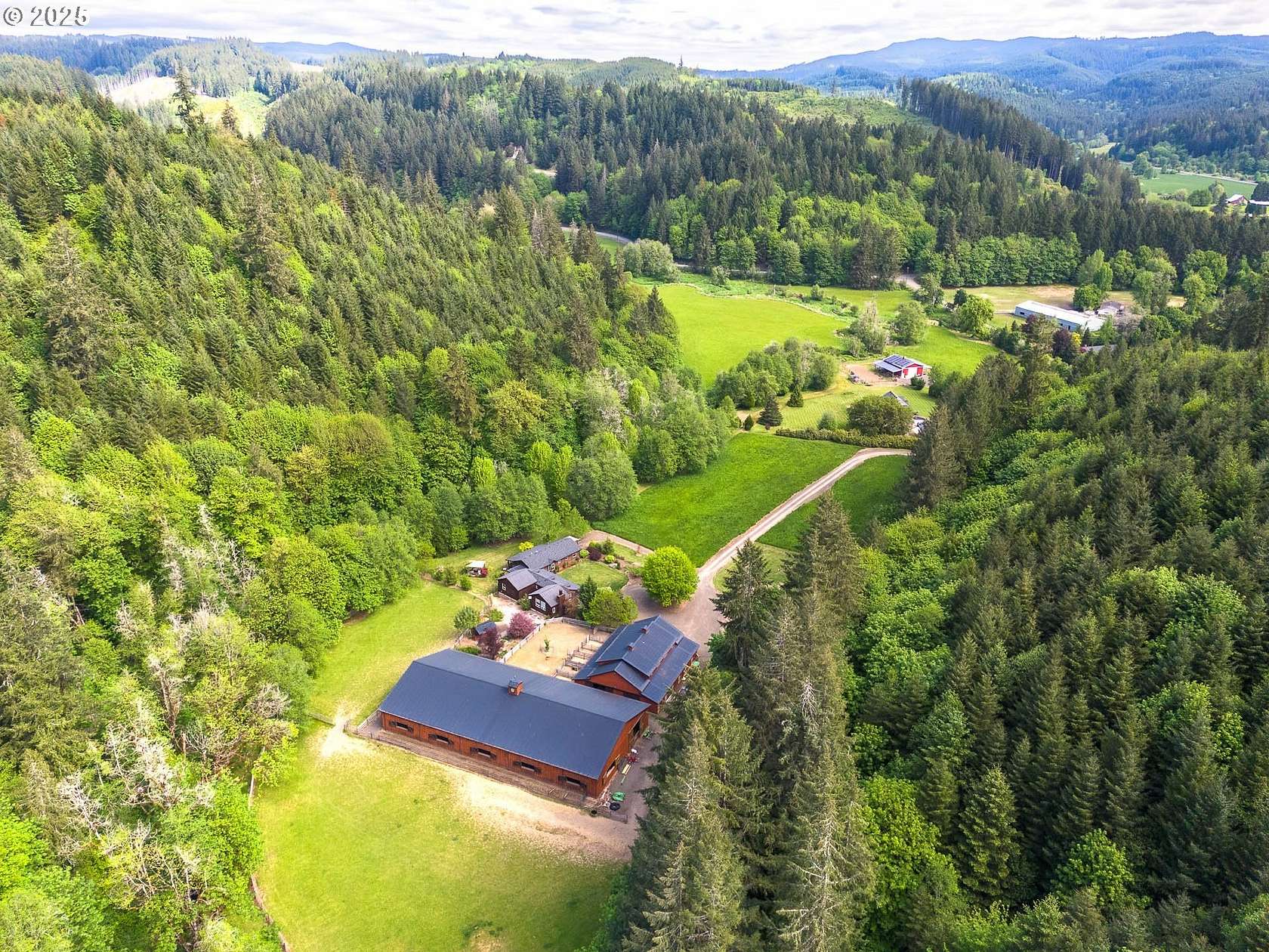 19.4 Acres of Land with Home for Sale in Banks, Oregon