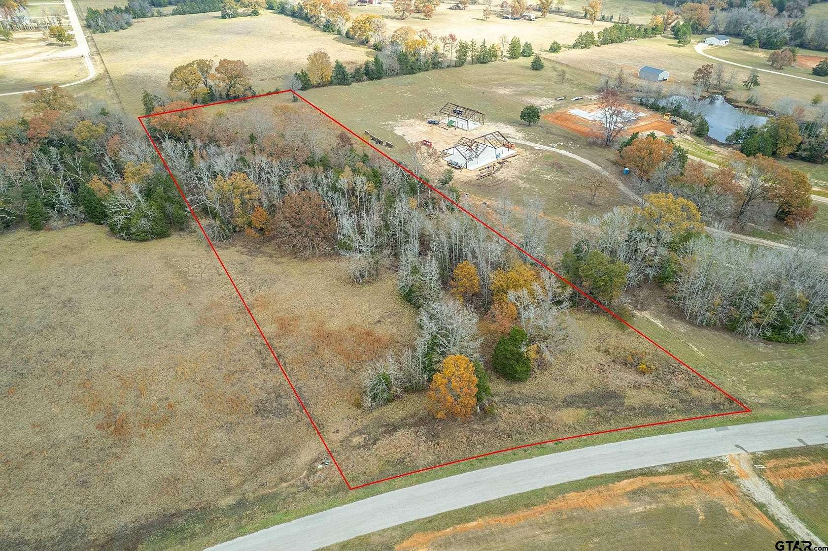 5.39 Acres of Land for Sale in Tyler, Texas