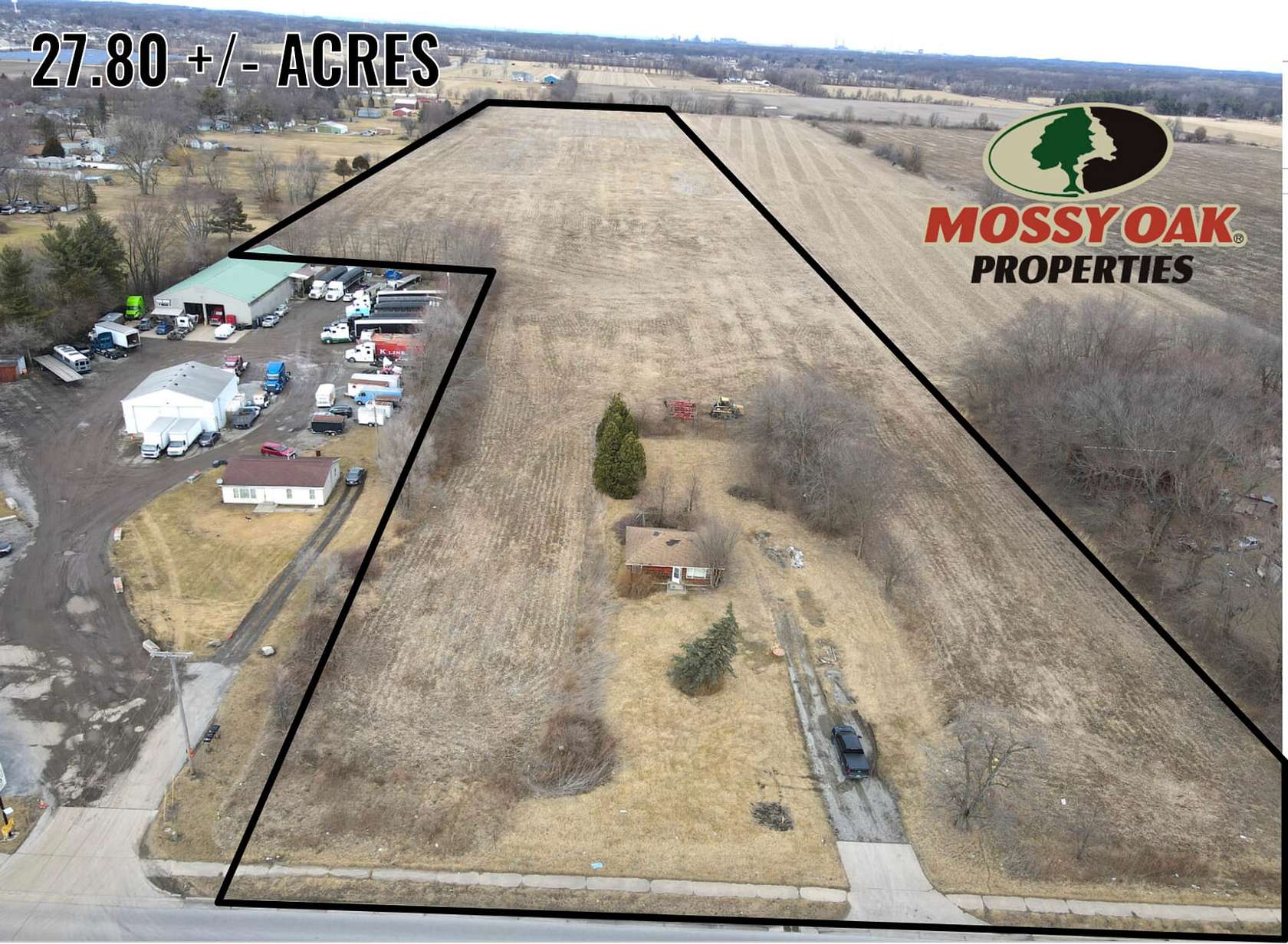 27.8 Acres of Recreational Land for Sale in Portage, Indiana