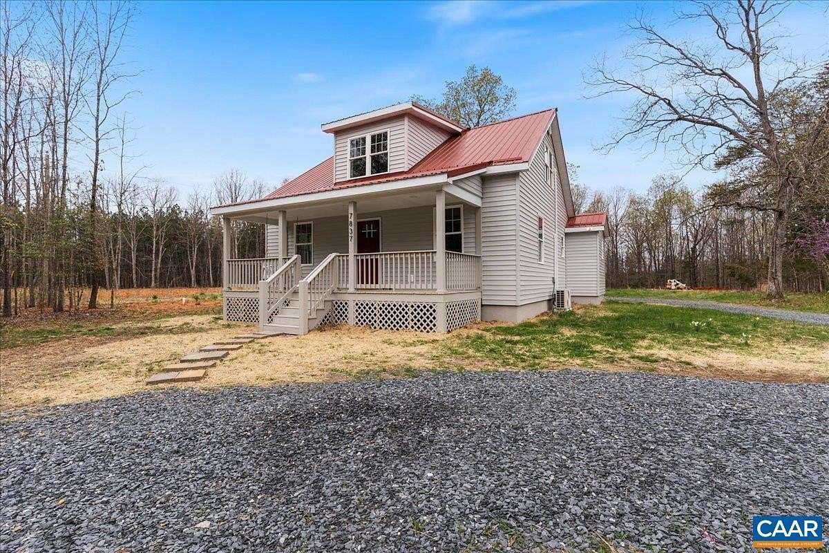 2.5 Acres of Land with Home for Sale in Scottsville, Virginia