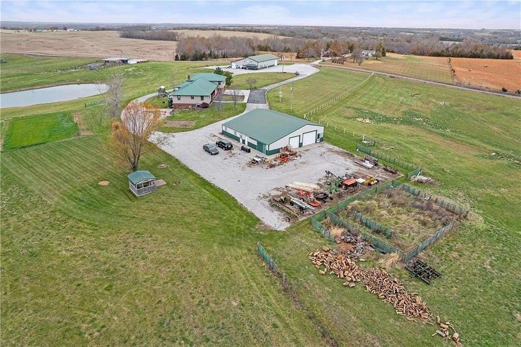 77.9 Acres of Land with Home for Sale in Weatherby, Missouri