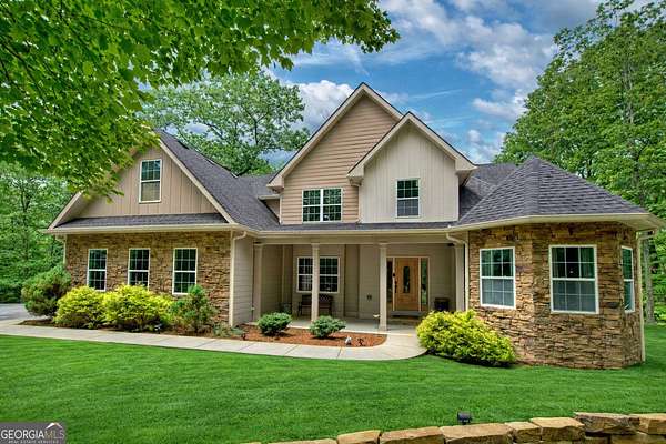 3.5 Acres of Residential Land with Home for Sale in Ellijay, Georgia