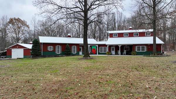 56 Acres of Recreational Land with Home for Sale in Thebes, Illinois