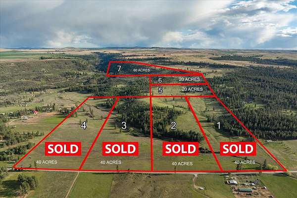 60 Acres of Land for Sale in Reardan, Washington