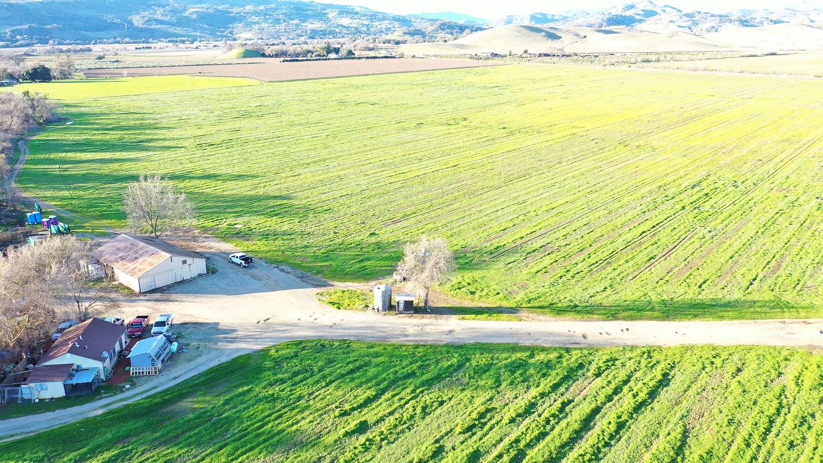 90 Acres of Agricultural Land with Home for Sale in Fairfield, California