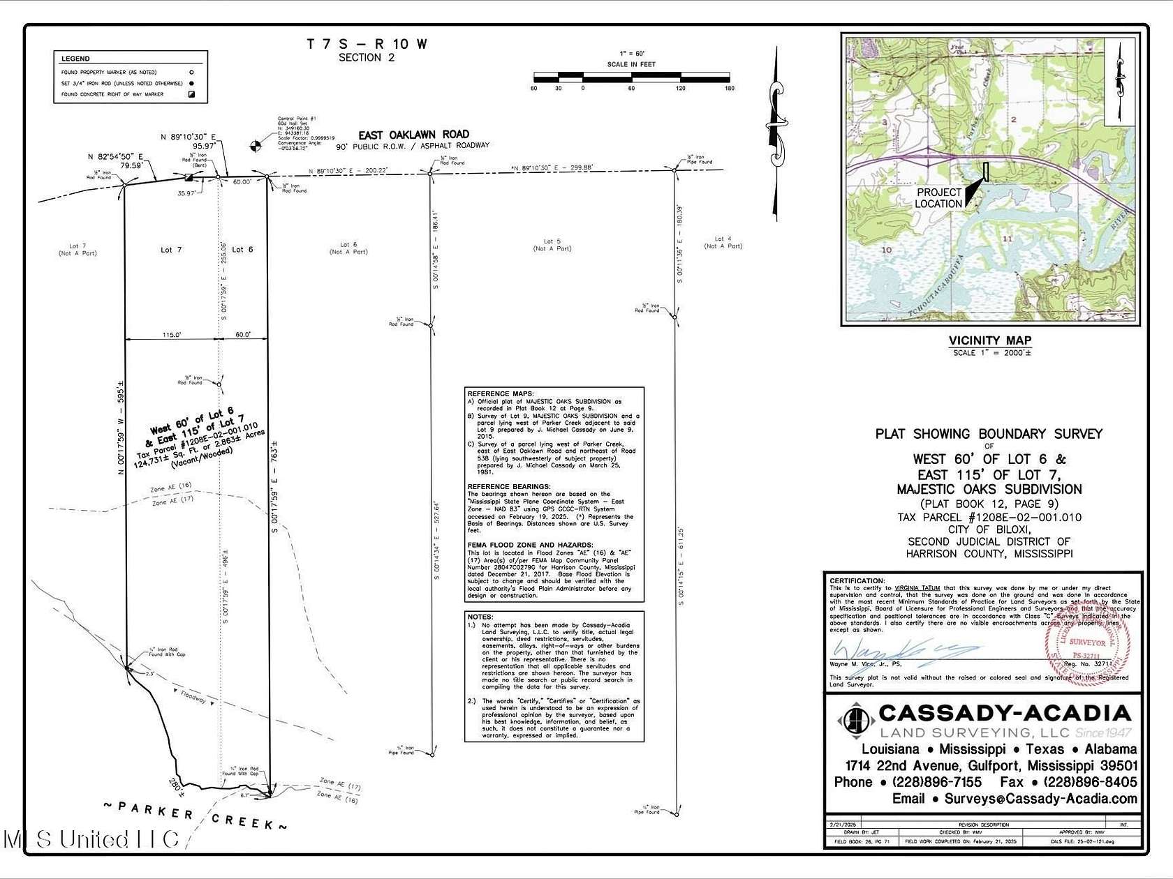 2.86 Acres of Residential Land for Sale in Biloxi, Mississippi