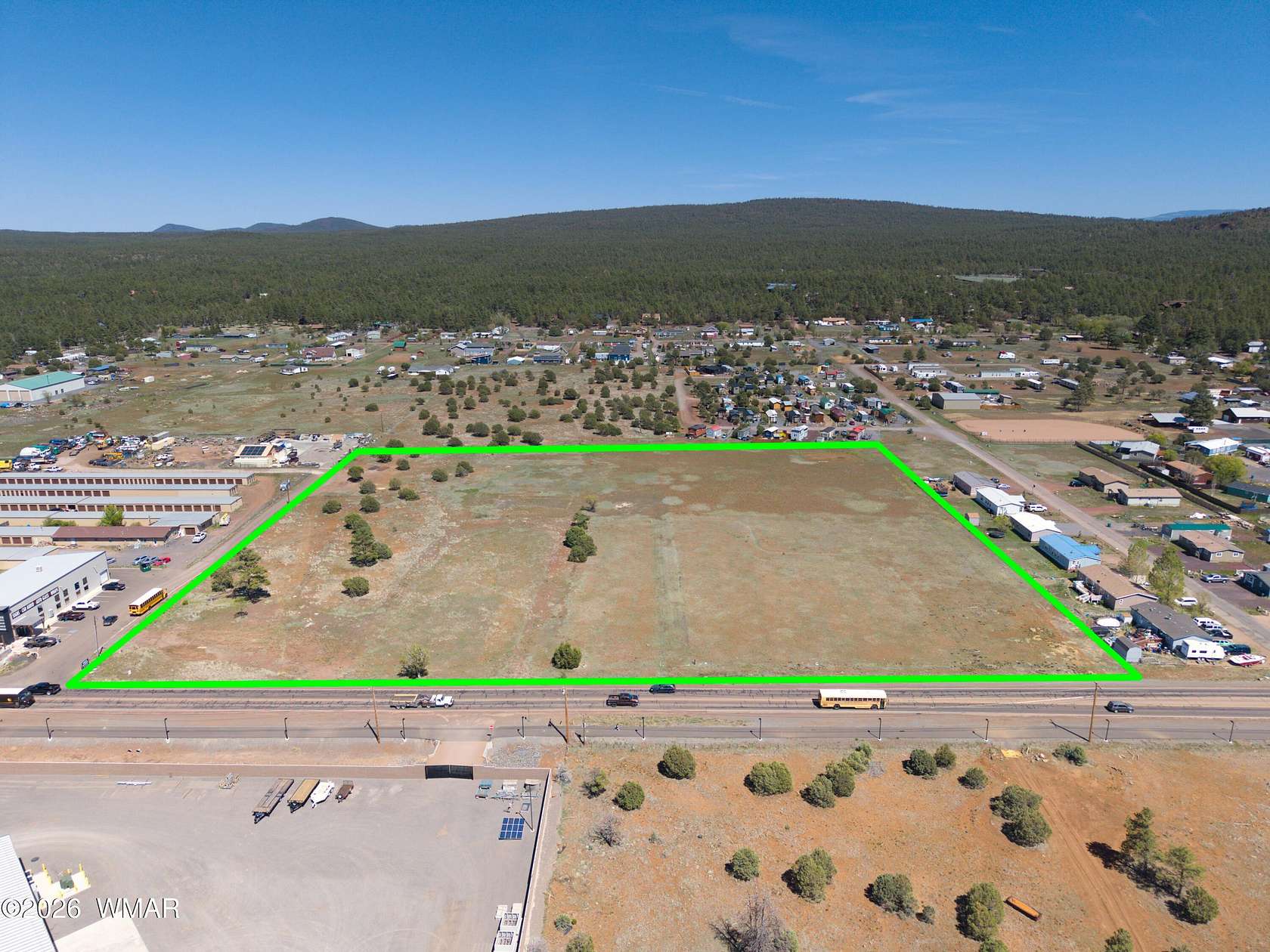 10 Acres of Commercial Land for Sale in Lakeside, Arizona