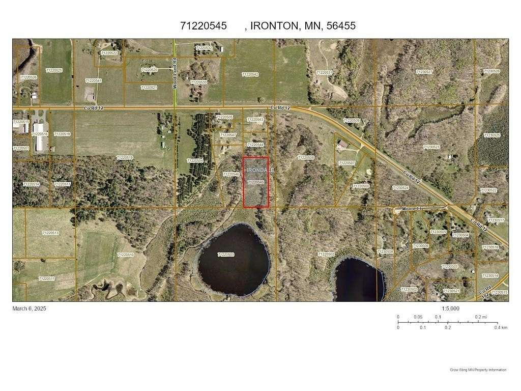 5 Acres of Land for Sale in Irondale Township, Minnesota
