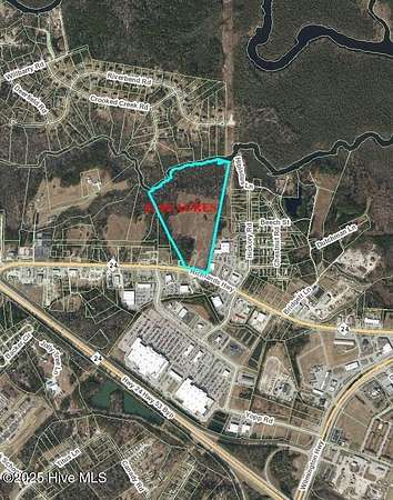 28.7 Acres of Commercial Land for Sale in Jacksonville, North Carolina