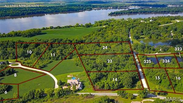 2.66 Acres of Residential Land for Sale in Golden Eagle, Illinois