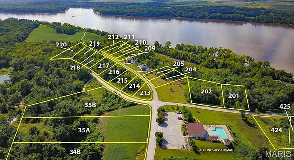 0.87 Acres of Residential Land for Sale in Golden Eagle, Illinois